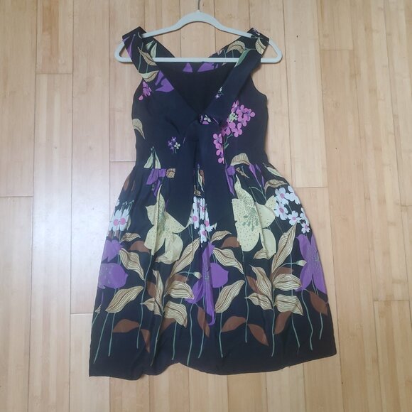 Anthropologie Corey Lynn Calter size 6 retro fragrant valley floral dress - Picture 2 of 6